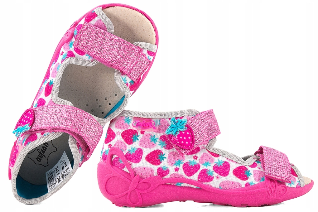 

Befado 342P046 Sandałki Tekstylne Domowe Kapcie 26