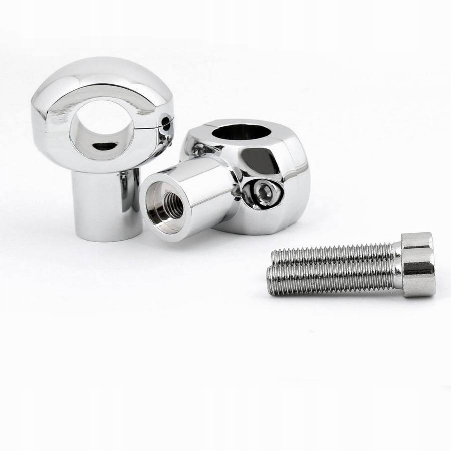 MT030-17CH - КРЕПЛЕНИЕ НА РУЛЬ RISERY, ХРОМИРОВАННЫЙ 7 СМ