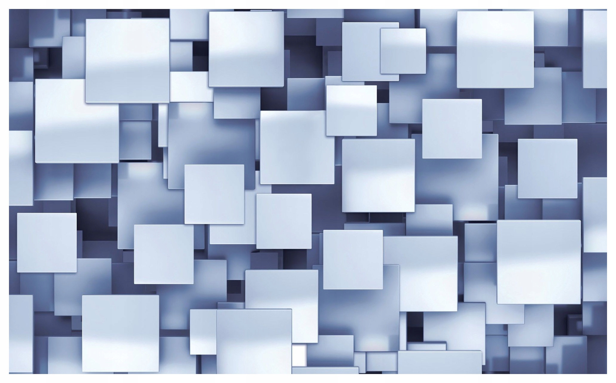 Fototapeta flizelina Čtverce Abstrakce modro-šedé tóny 312x219 lepidlo