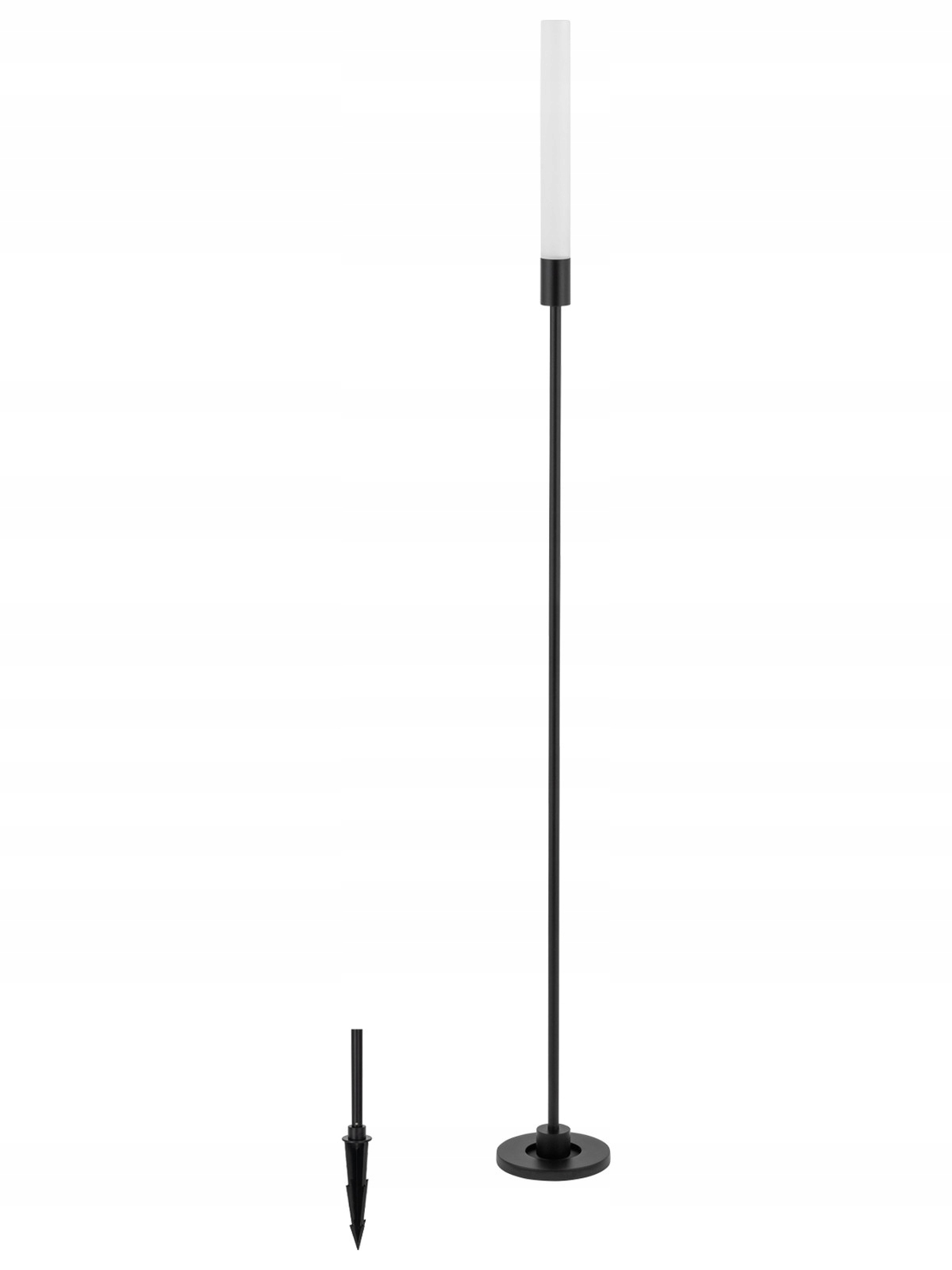Záhradná Lampa Zola Led čierna 3W IP54 3000K 100cm vonkajšia 100lm stojaca