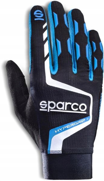 Rukavice Sparco Gaming Hypergrip+ modré M