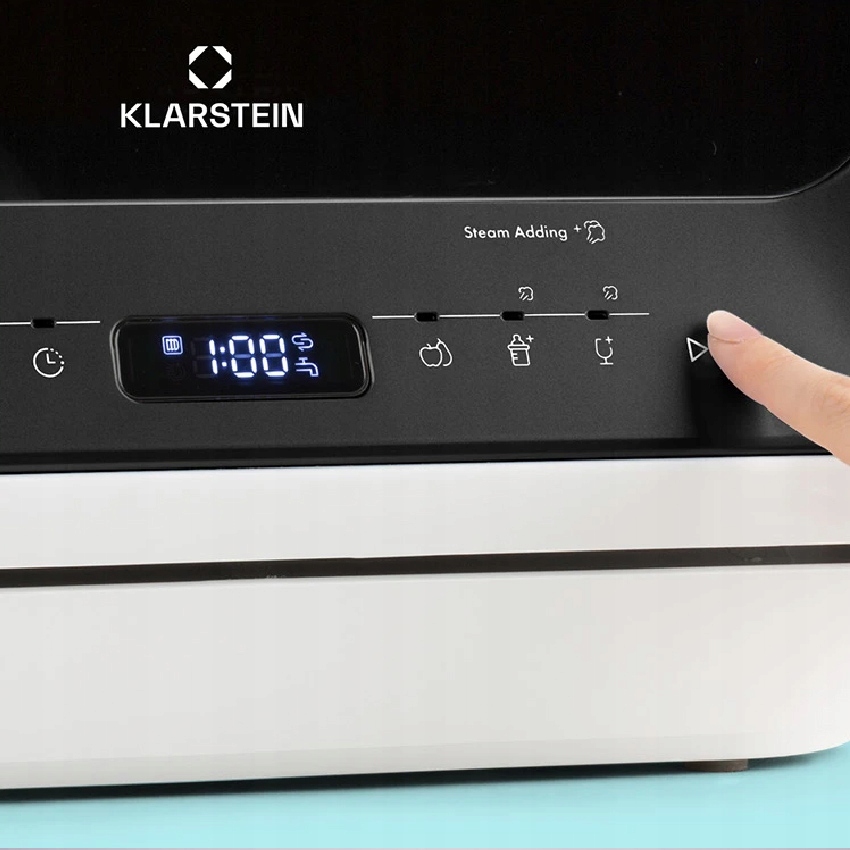 Klarstein Amazonia Mini zmywarka 2 komplety 6 programów LED ekonomiczna Marka Klarstein