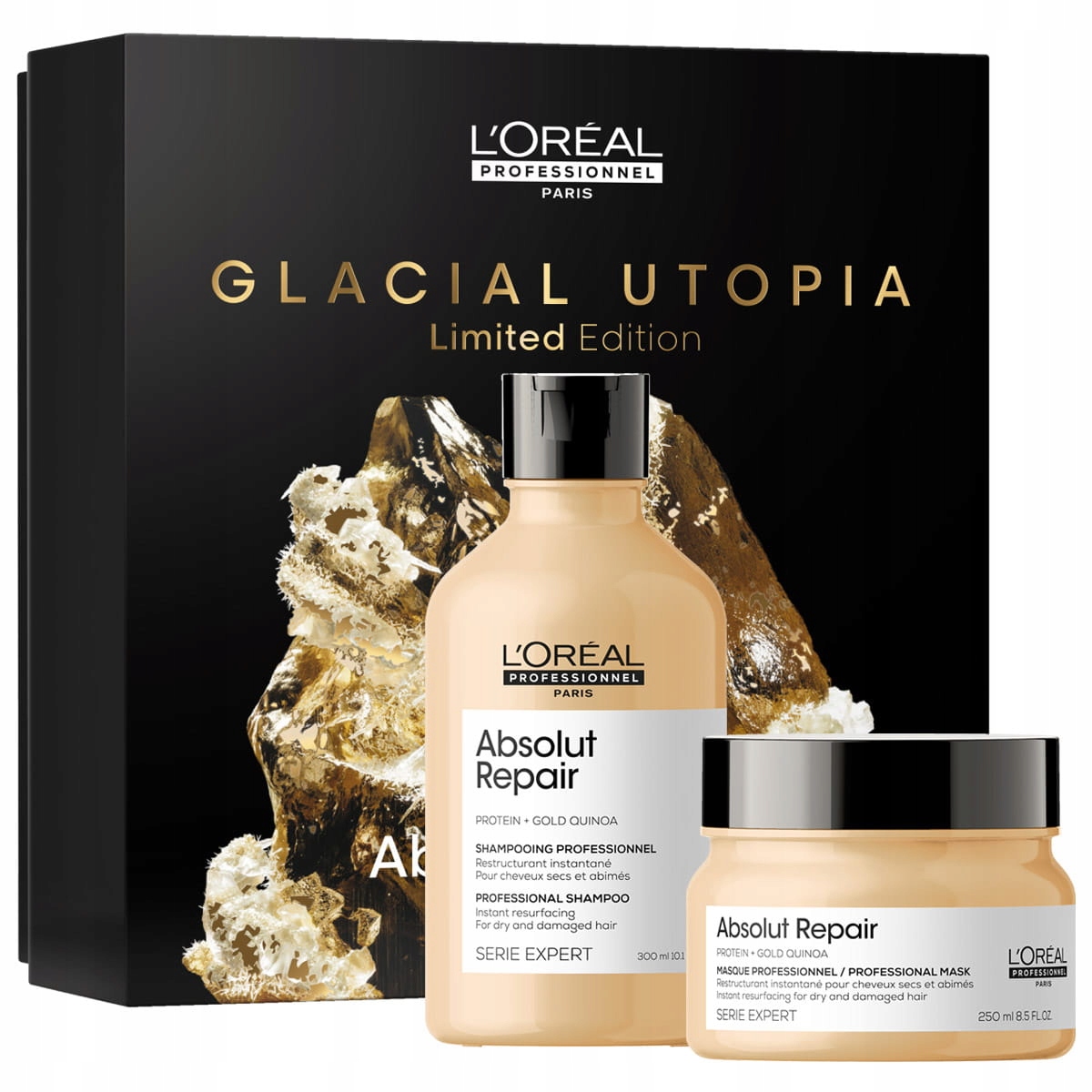 Loreal Glacial Utopia Absolut Repair obnovující sada pro poškozené vlasy