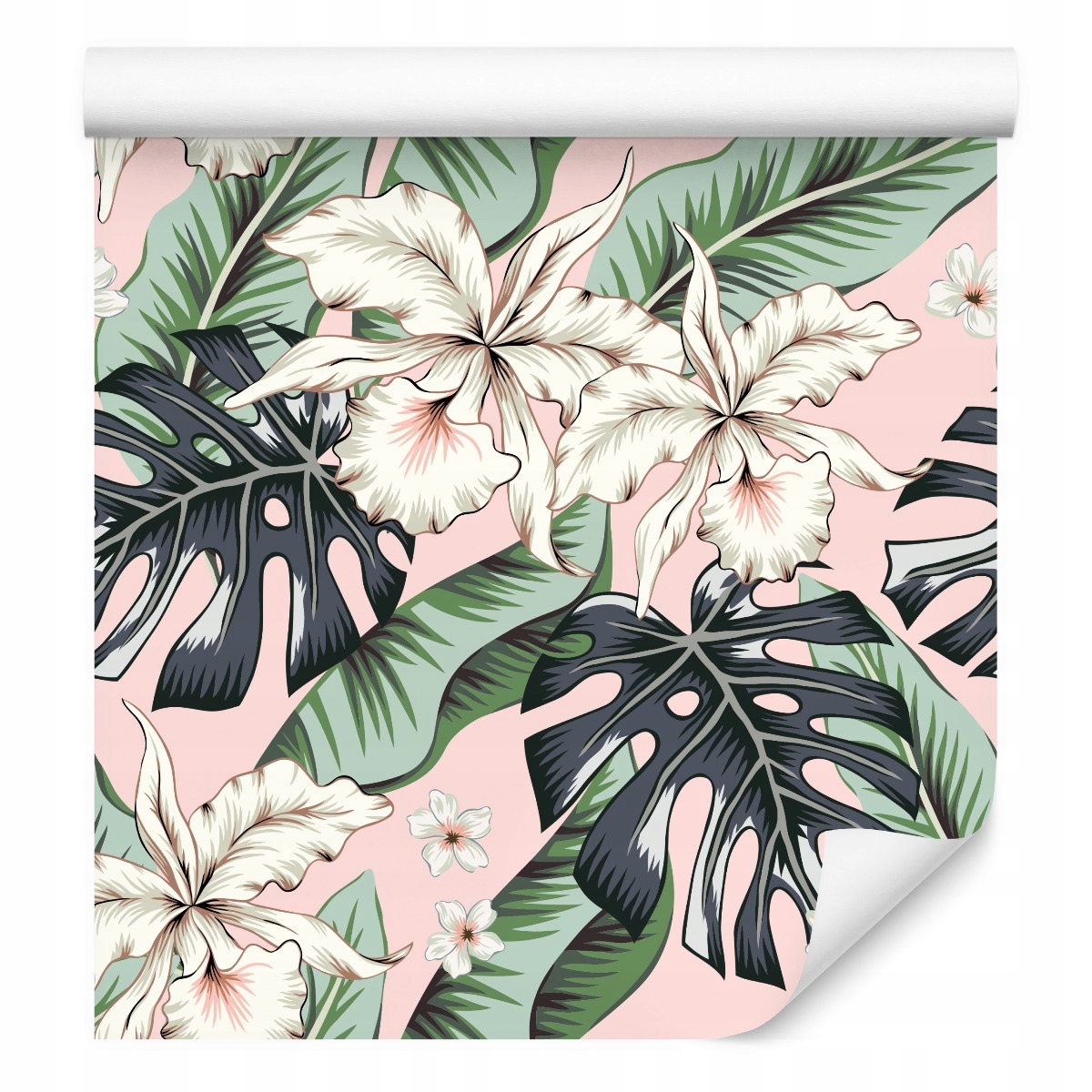 Mládežnická tapeta tropické listy Květiny příroda