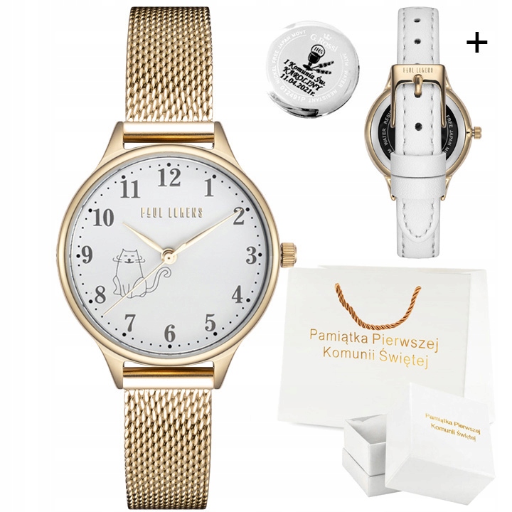 Dětské hodinky Paul Lorens Na Svaté svaté přijímání dárková sada Gravírování