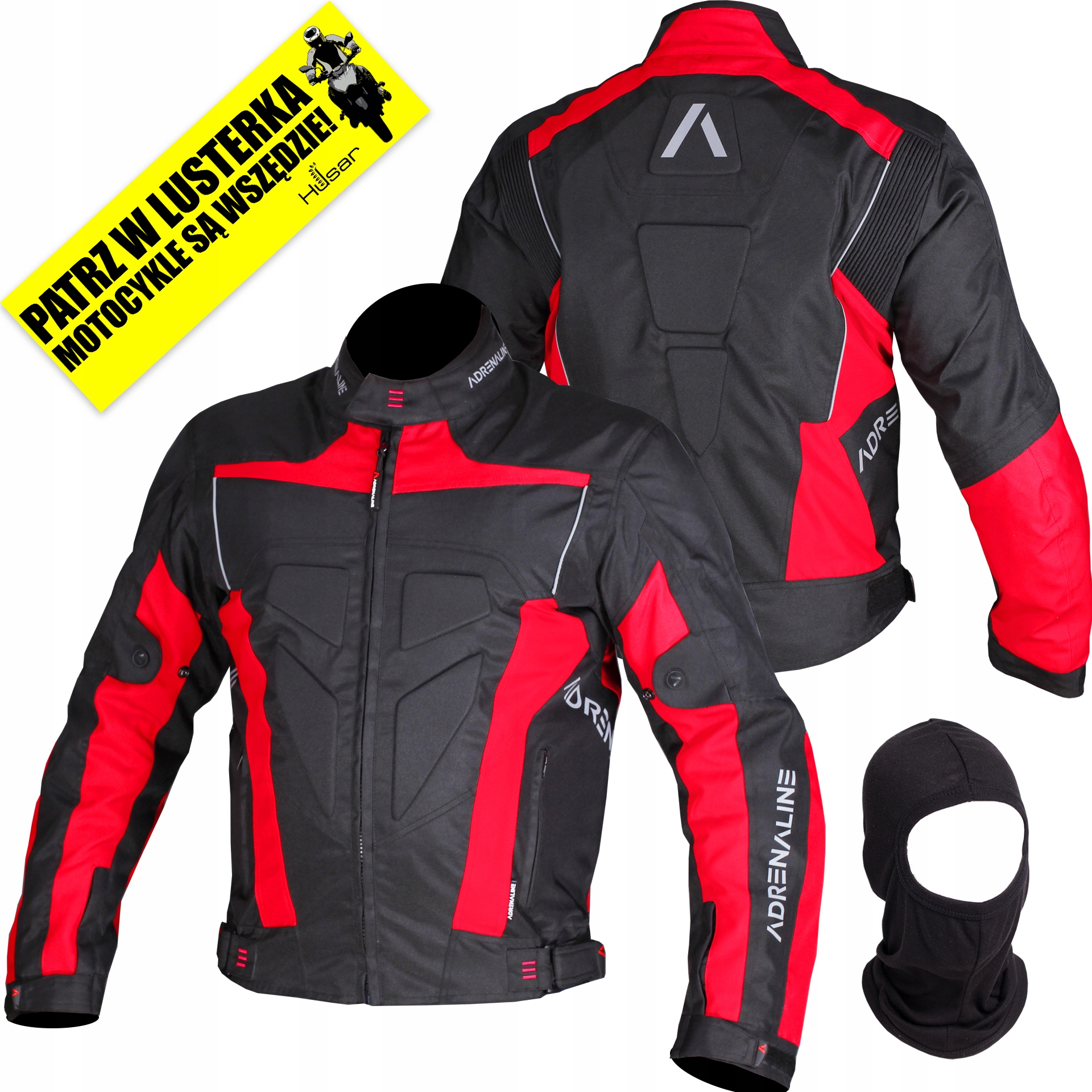 

Kurtka Motocyklowa Adrenaline Hercules red