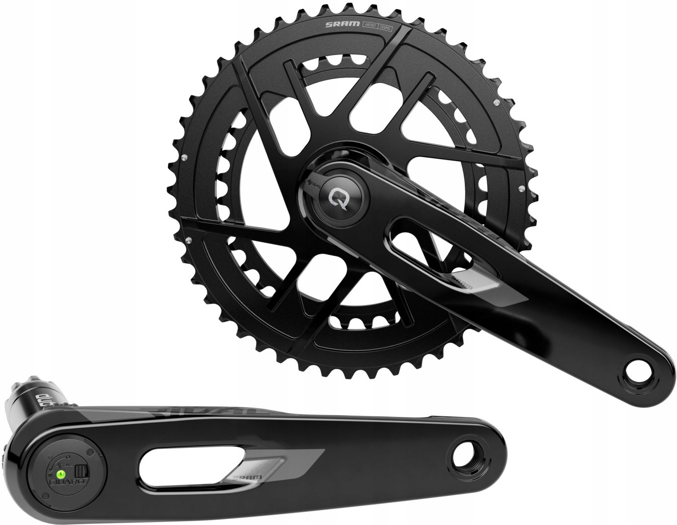 Korba Sram Quarq Rival Axs Dub E1 172,5 mm 46/33T 12-rz černá