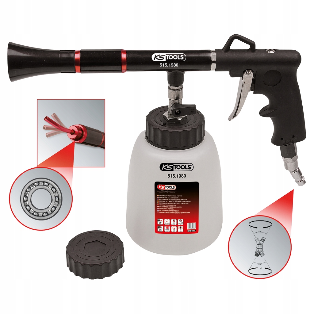 PISTOLET DO CZYSZCZENIA PRANIA KS Tools 515.1980 Marka KS Tools