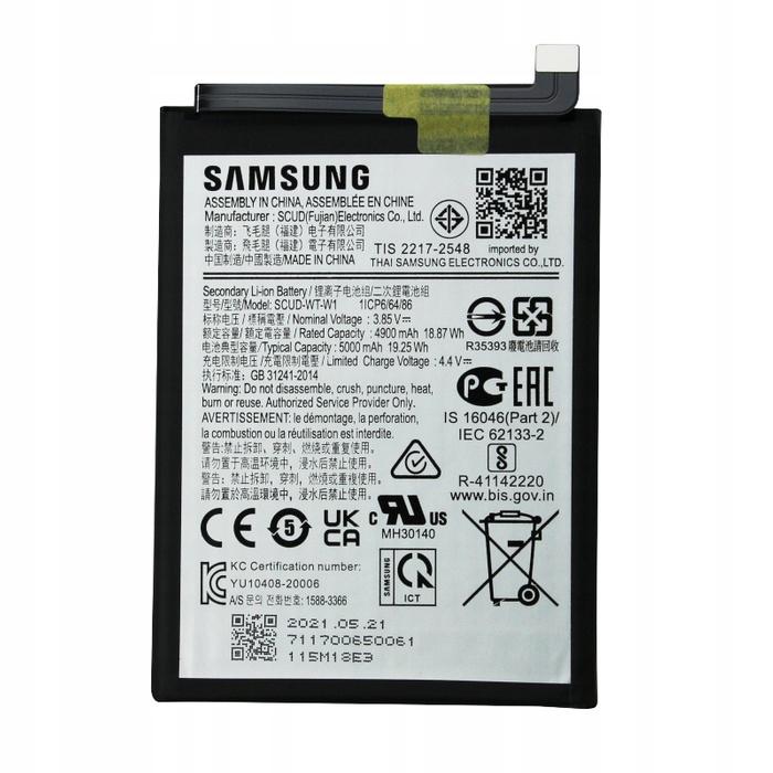 Baterie Samsung Galaxy A22 5G EB-BA226ABY 5000 mAh Svěží