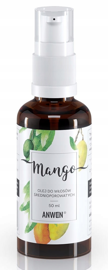 

Anwen Olej Mango do włosów średnioporowatych 50ml