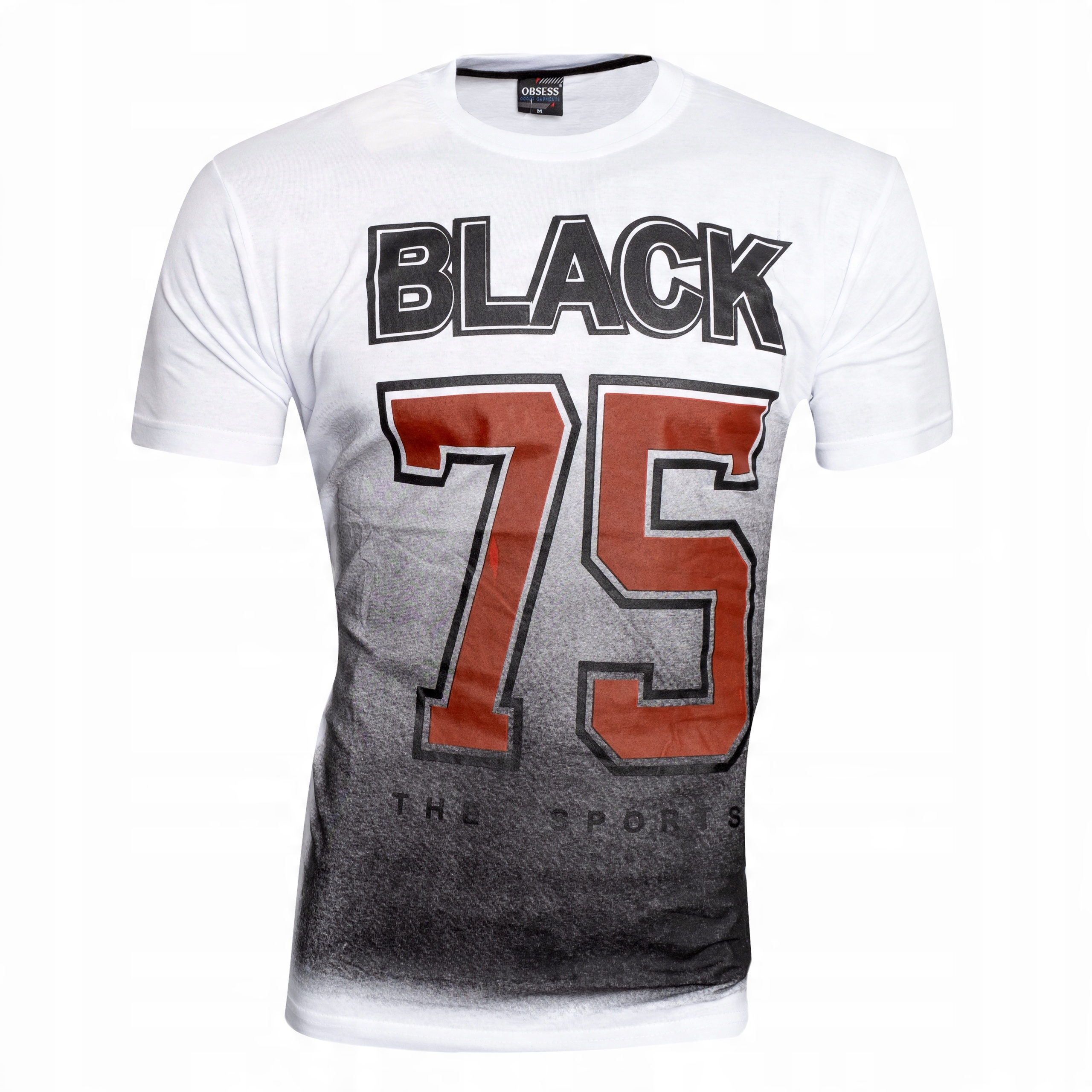 

K Koszulka Męska T-shirt Biała roz L Bawełna