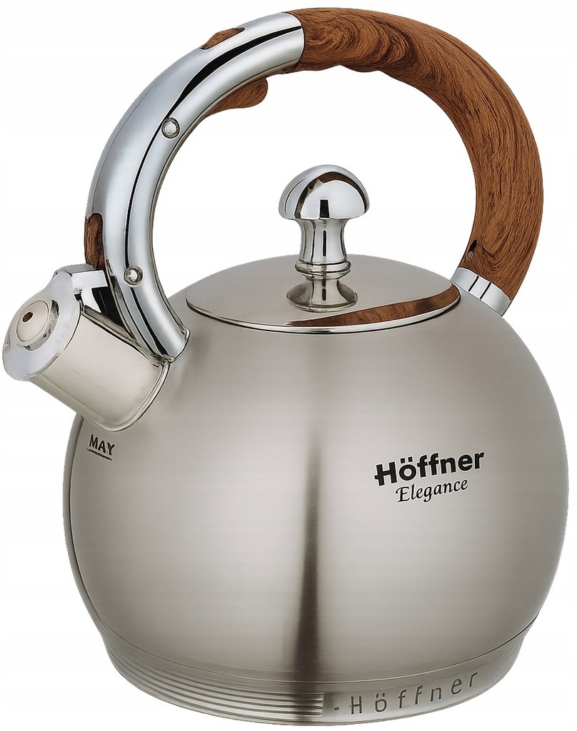 Konvice Ocelová S Píšťalkou Stříbrná 3 L Hoffner