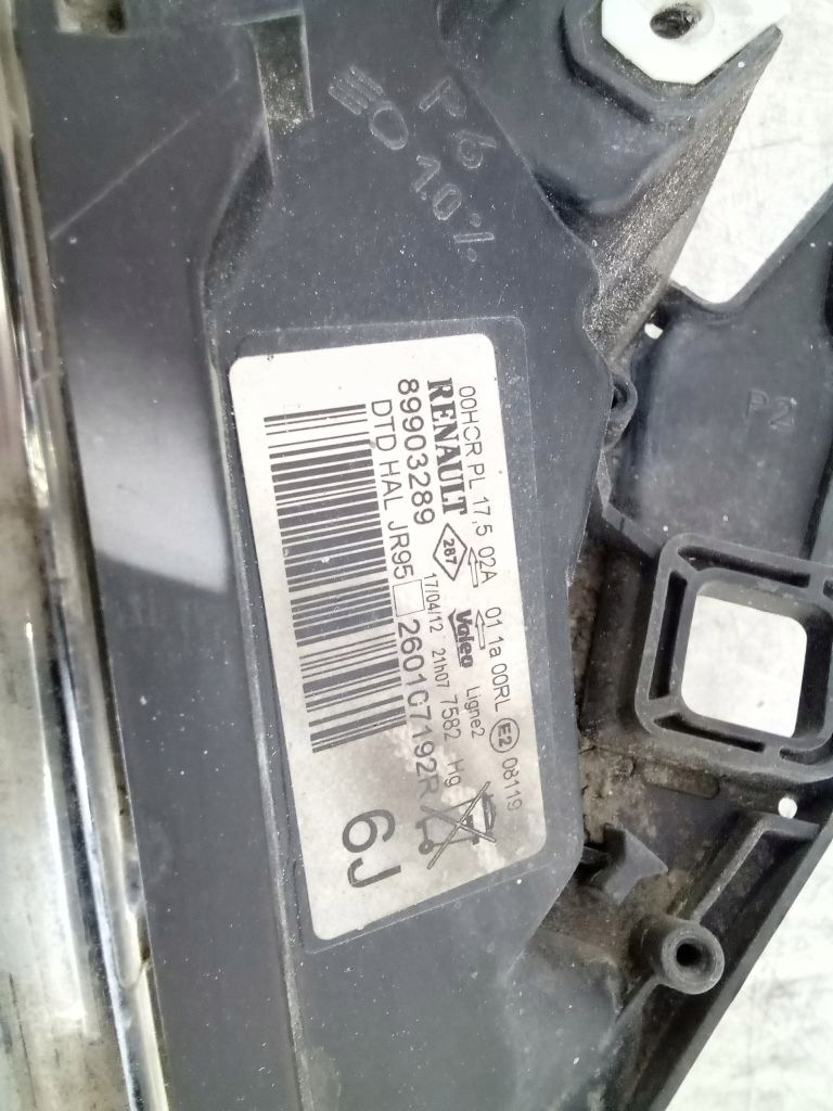 Renault Grand Scenic III 3 light right front front 89903289