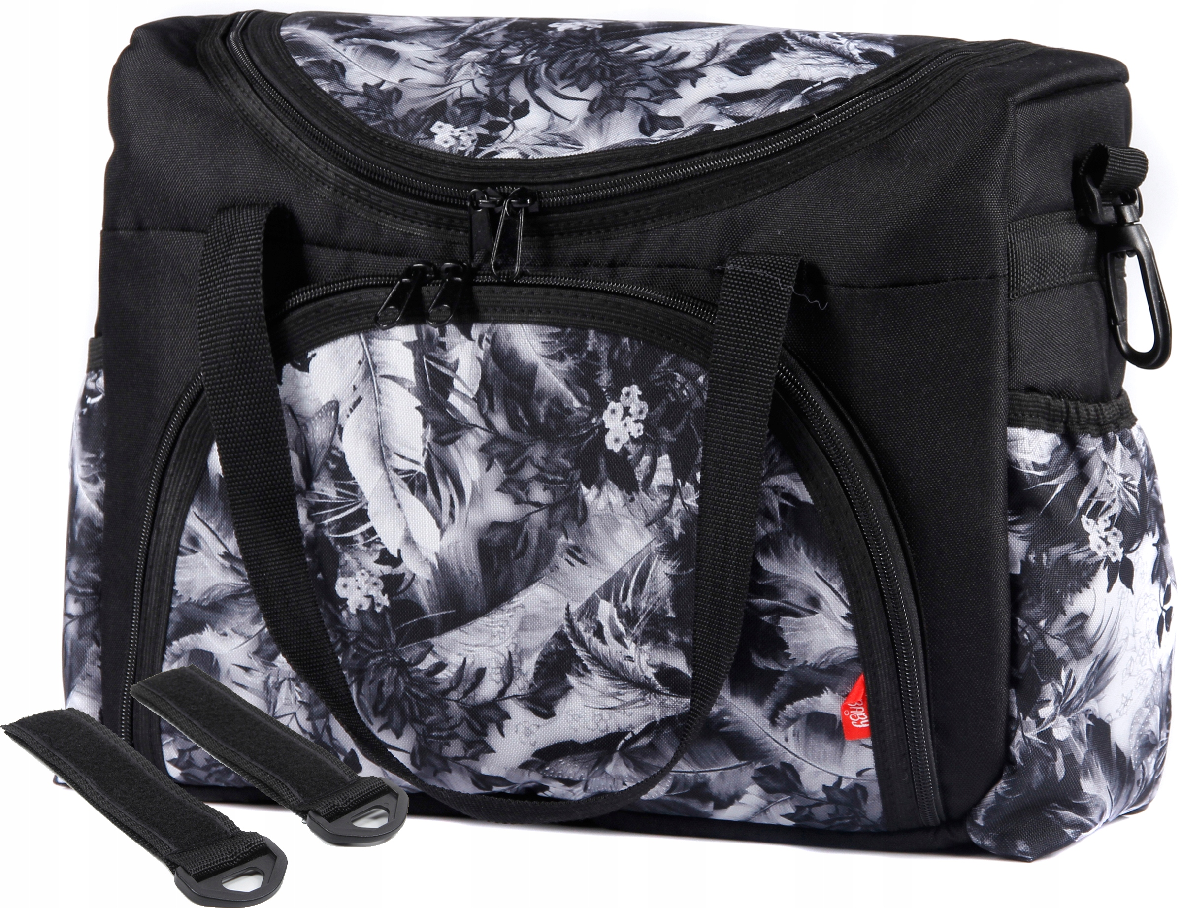 Duży ORGANIZER dla mamy uniwersalna TORBA do wózka+PASEK z naramiennikiemPL