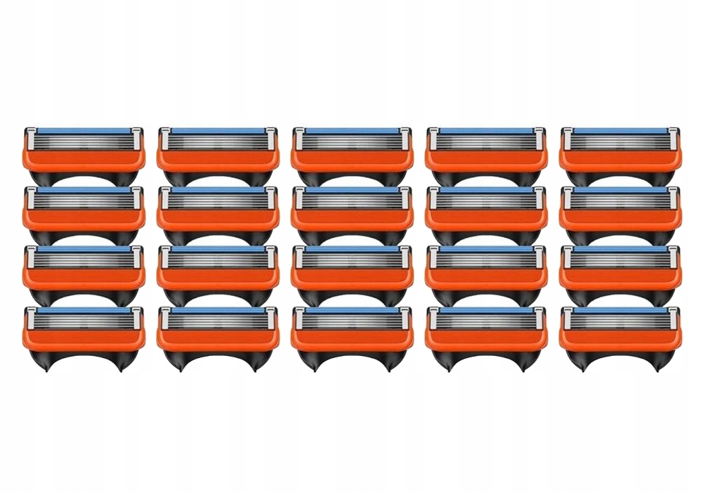 Gillette Fusion5 Ostrza wymienne do maszynki dla mężczyzn, 20 sztuk