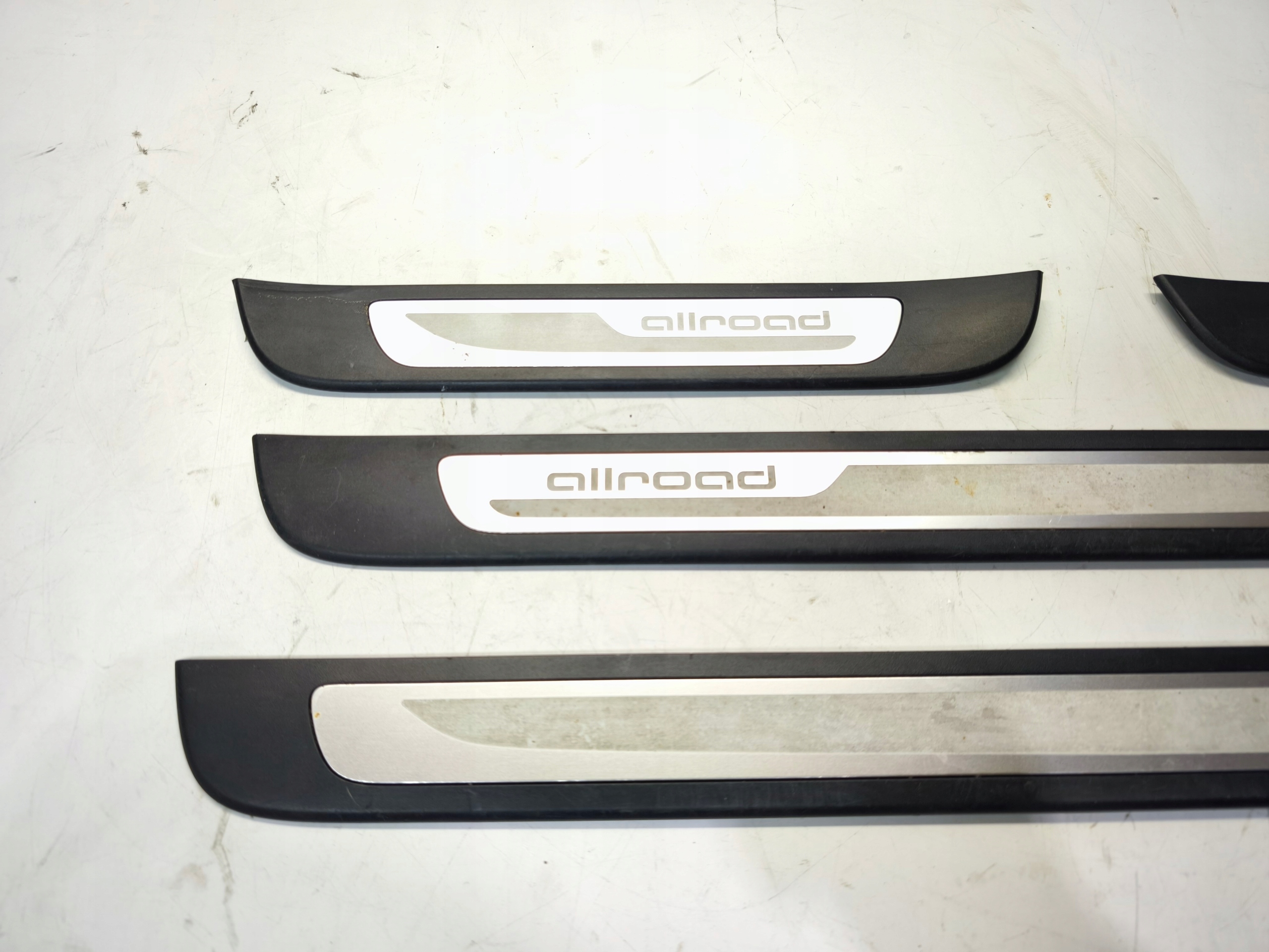 moulding mouldings threshold inner KOMPLET AUDI A6 C7 ALLROAD