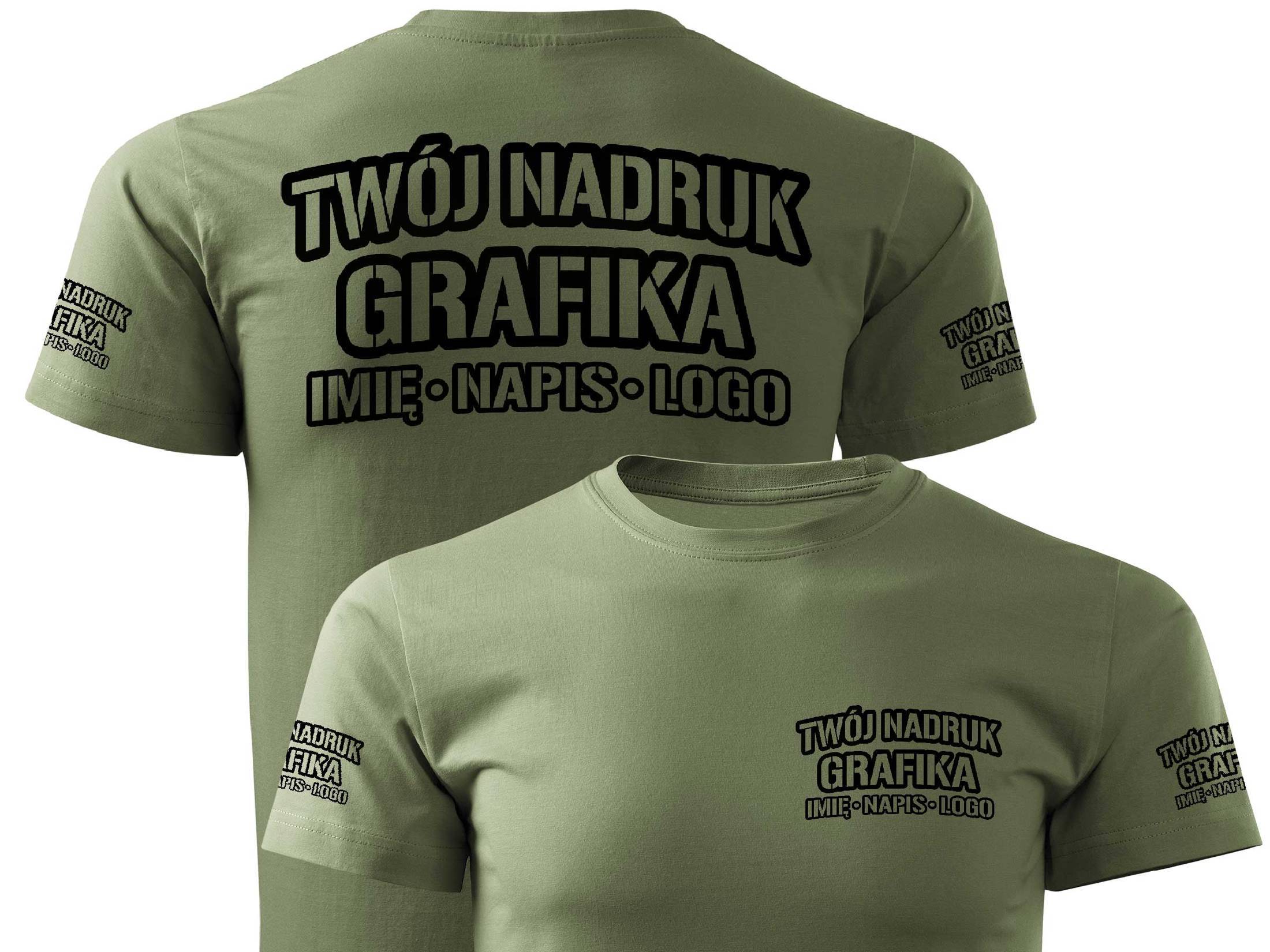 

dla Wędkarza koszulka z własnym nadrukiem