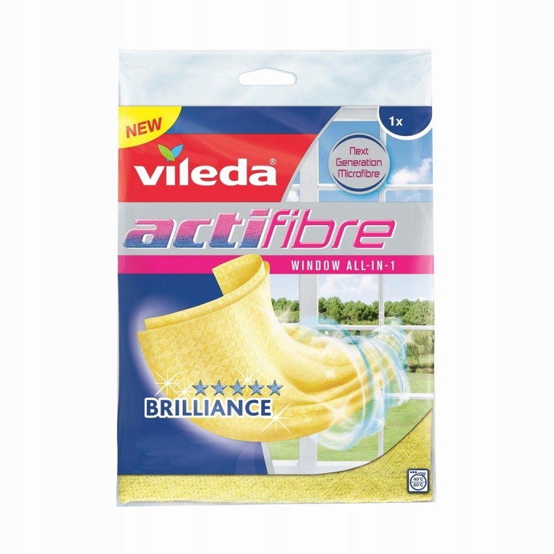 

Ściereczka do szyb Actifibre Vileda 36x32cm