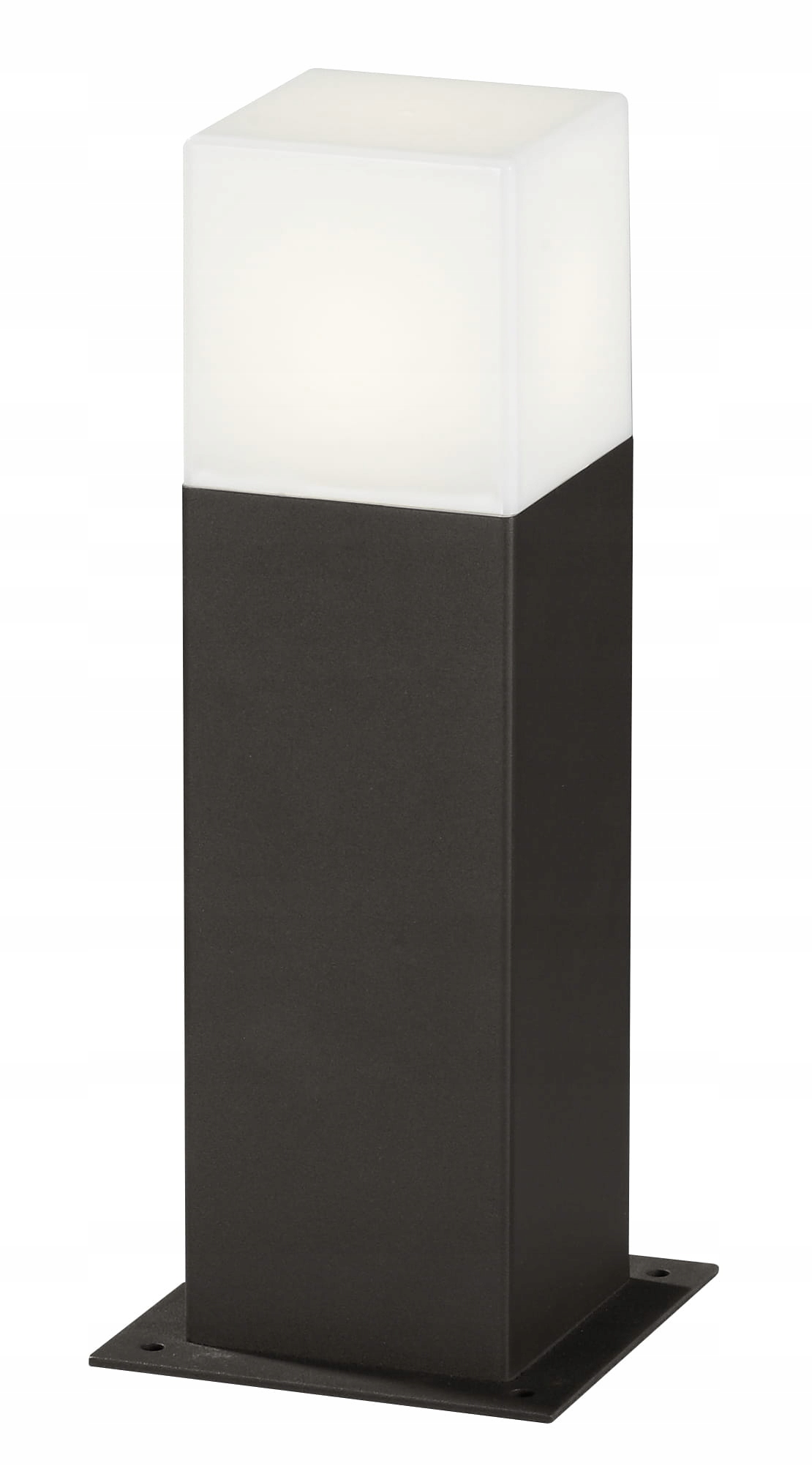 Vonkajšia stojaca záhradná lampa s antracitovým stĺpikom, moderná, 30 cm Trio