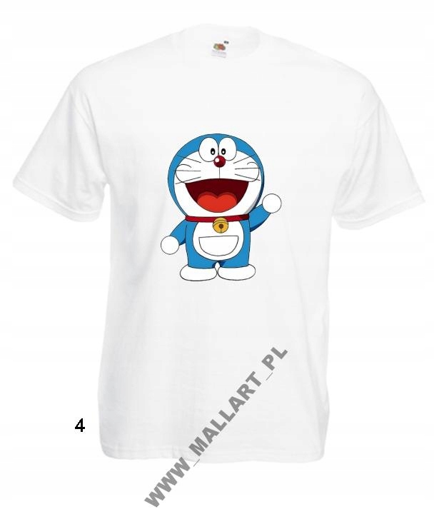 

Koszulka Męska Doraemon Anime Manga Wzory