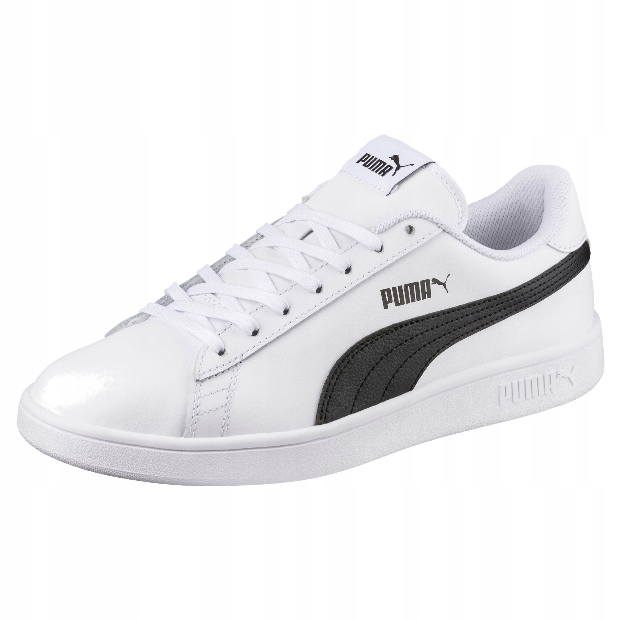 Puma Smash V2 Pánské Sportovní Boty Bílé S Logem A Kůží 39 U_a