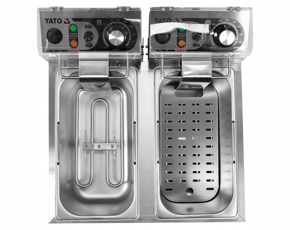 Frytownica Gastronomiczna Dwukomorowa Podwójna 2x3,5L 4000W Yato YG-04620