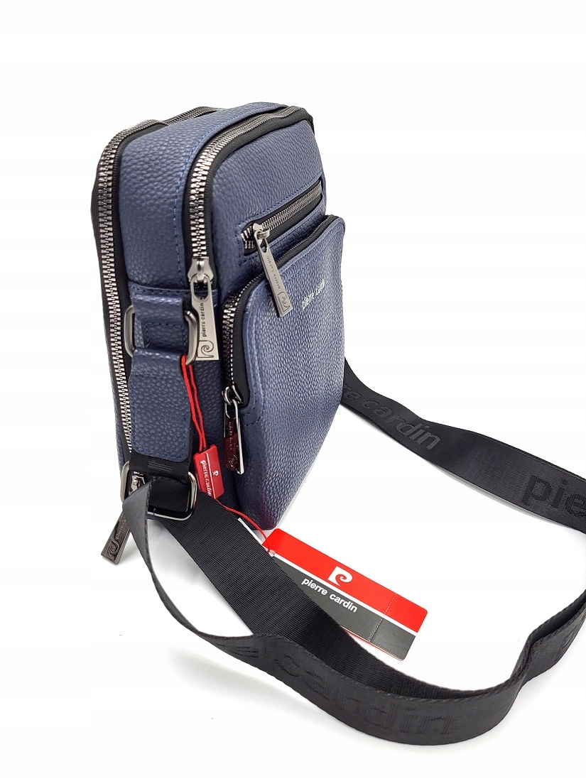 Pánská kabelka přes rameno taška Pierre Cardin, tmavě modrá