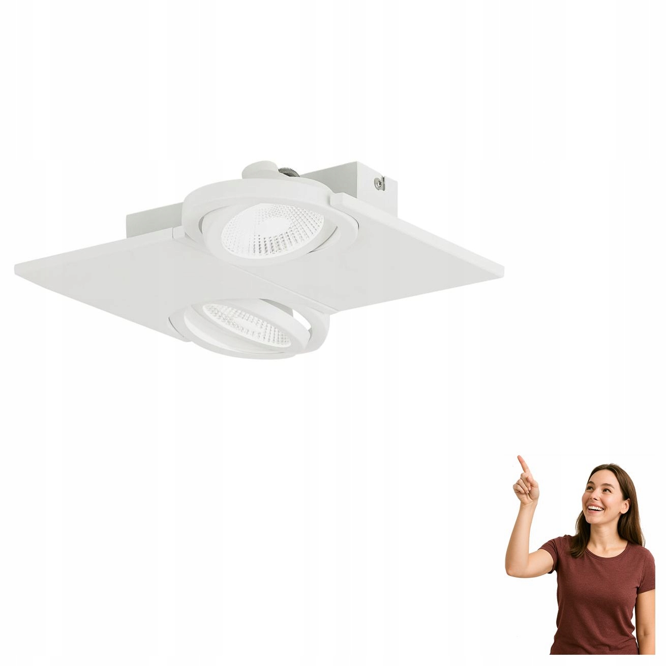 Lampa reflektor spot Led 2x5W Brea 39134 Eglo