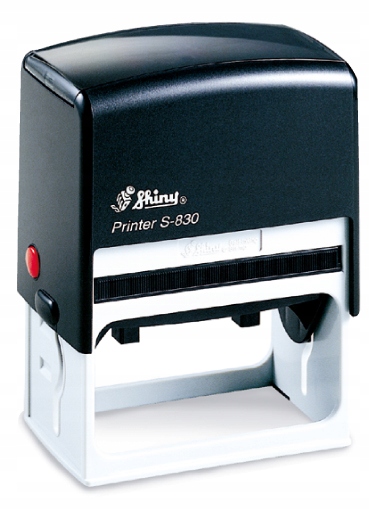 

Pieczątka Shiny S-830 do 12 linii Gumka, Projekt