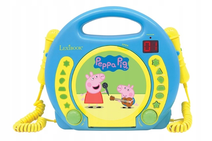 Lexibook Prasiatko Peppa CD player RCDK100 57927