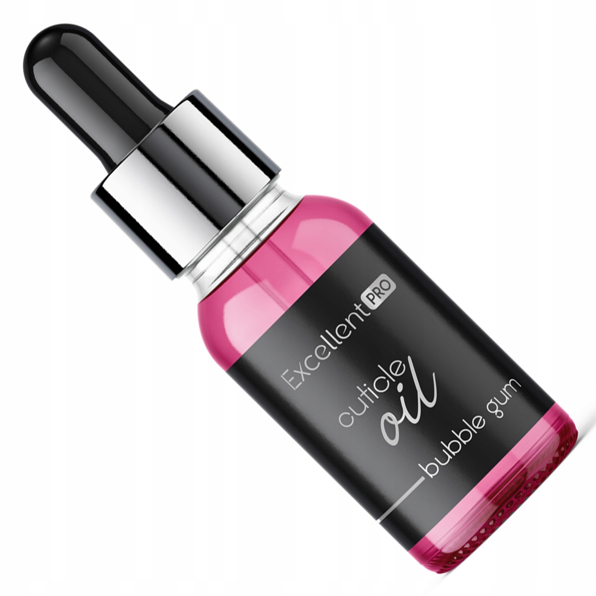 Oliwka do skórek EXCELLENT PRO Cuticle Oil 10ml Zapach Guma Balonowa Różowa