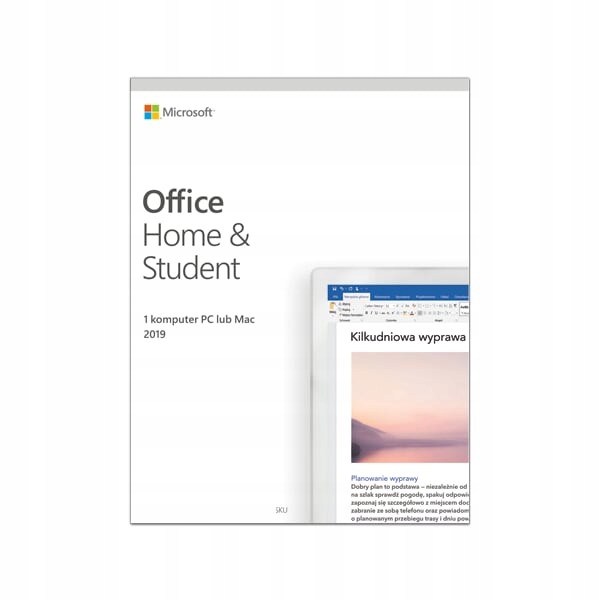 

Microsoft Office 2019 Home & Student Pl Box