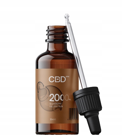 

Olejek CBDplus 2000mg Pełne Spektrum 30ml