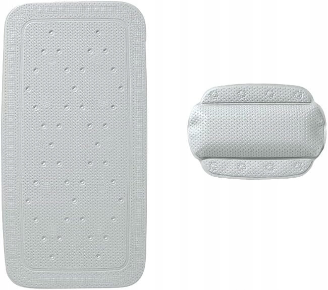 B798/2 Mata antypoślizgowa Kleine Wolke Calypso odcienie szarości 36x72 cm