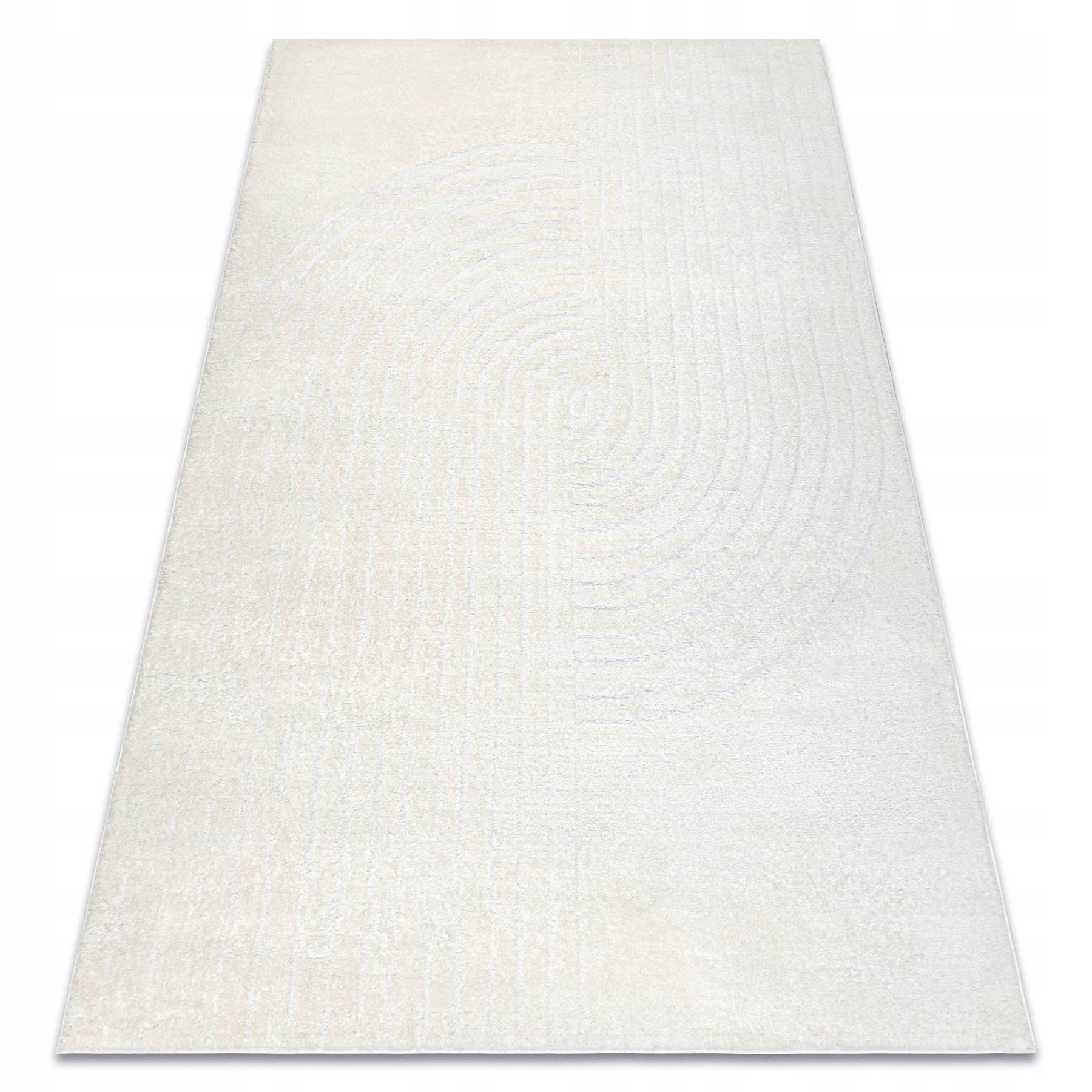 Dywan Nowoczesny Do Salonu Mode Pasy Geometryczny krem 180x270 cm