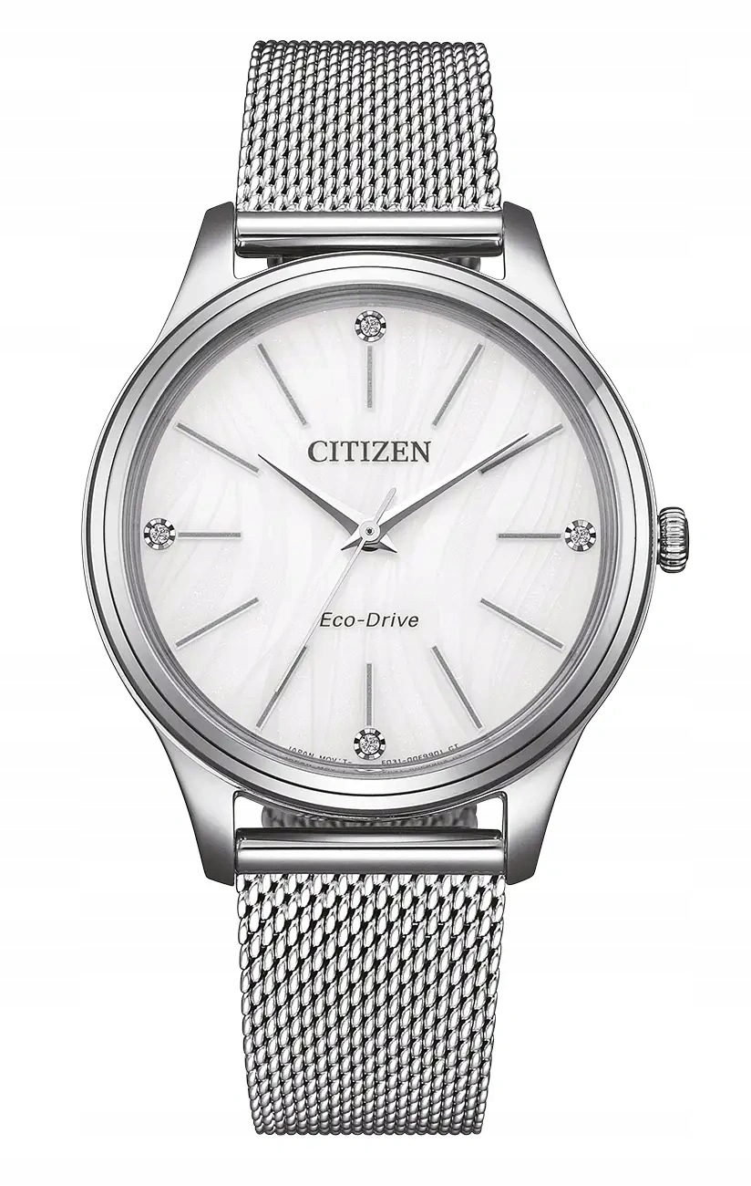 Dámské Hodinky Citizen EM1220-82A Eco-drive Casual Dress Solarny Mesh