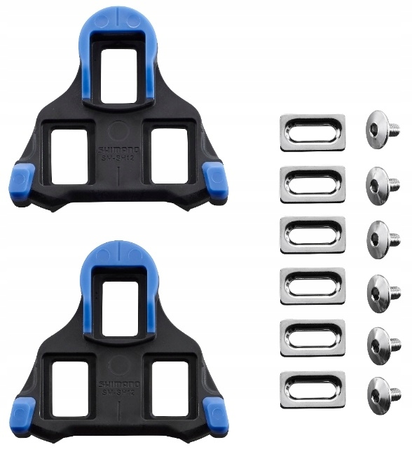 bloki do pedałów SPD SL SHIMANO sm-sh22 niebies 2°