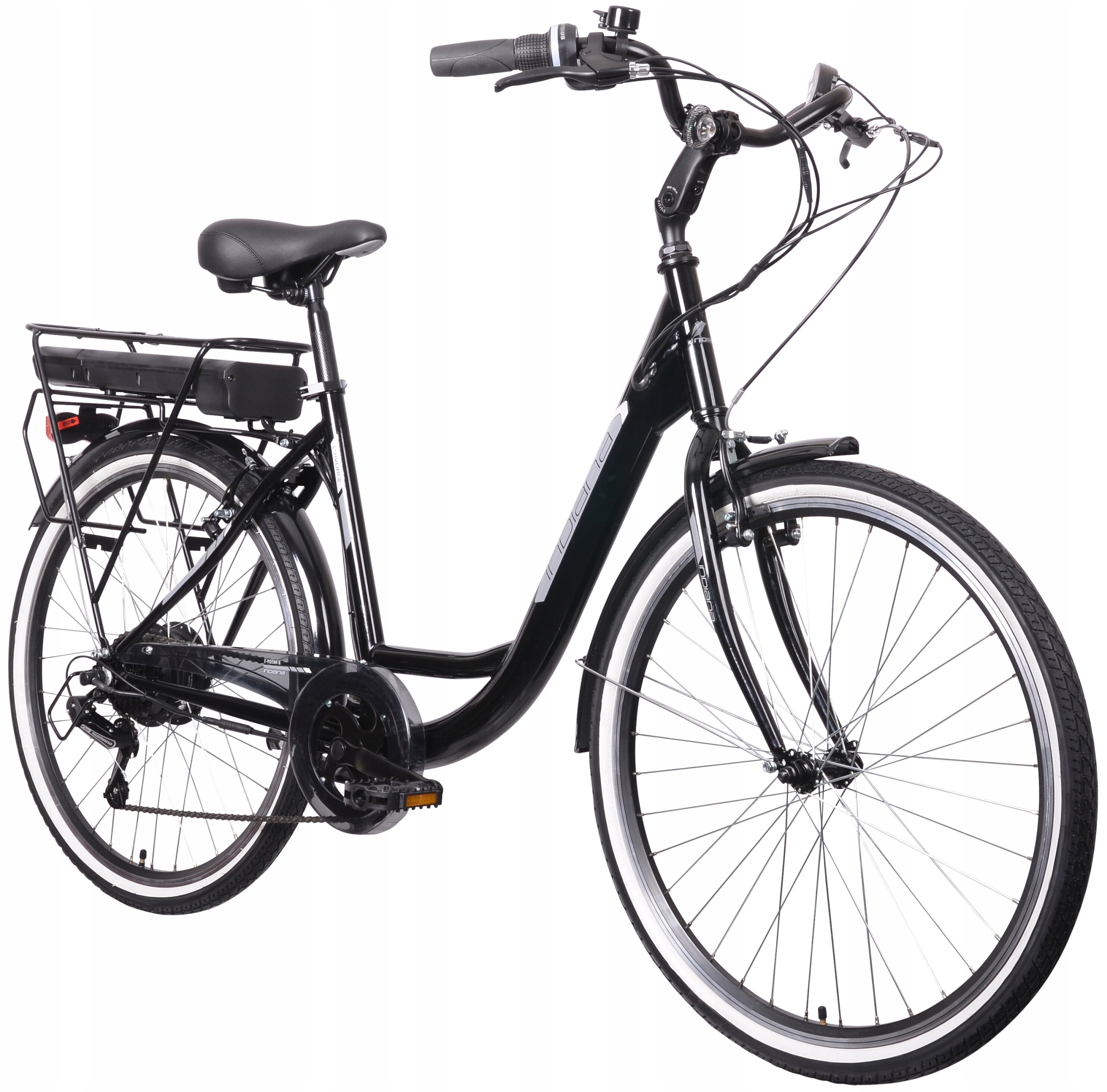 Rower elektryczny INDIANA EMoena 6 26 cali damski 10409