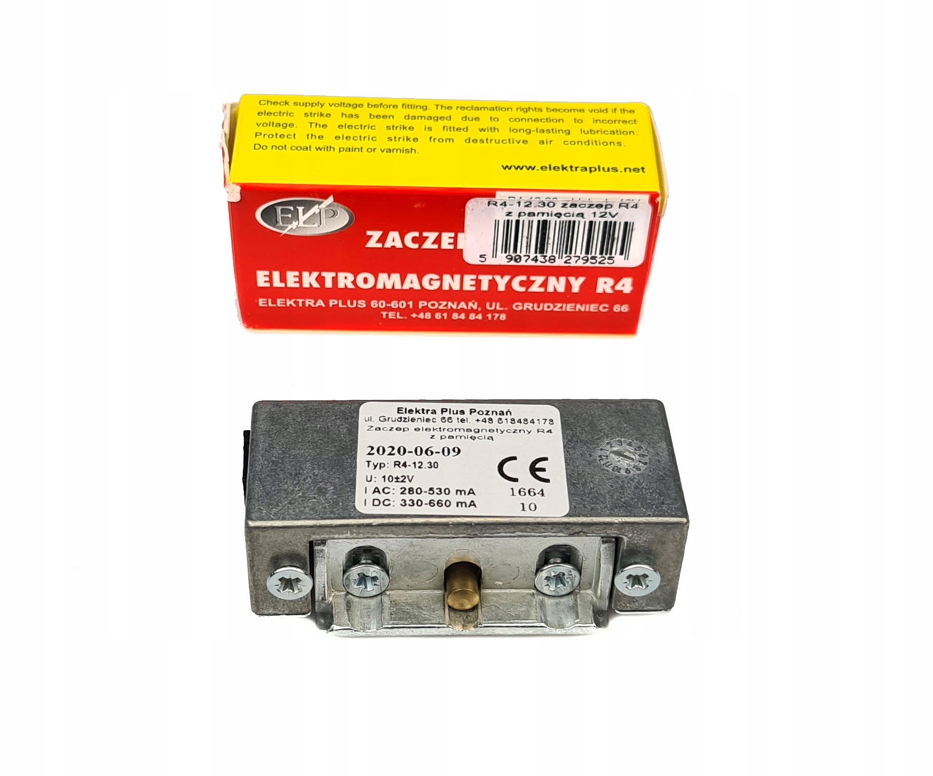 

Zaczep Elektromagnetyczny Elektra R4 Z Pamięcią