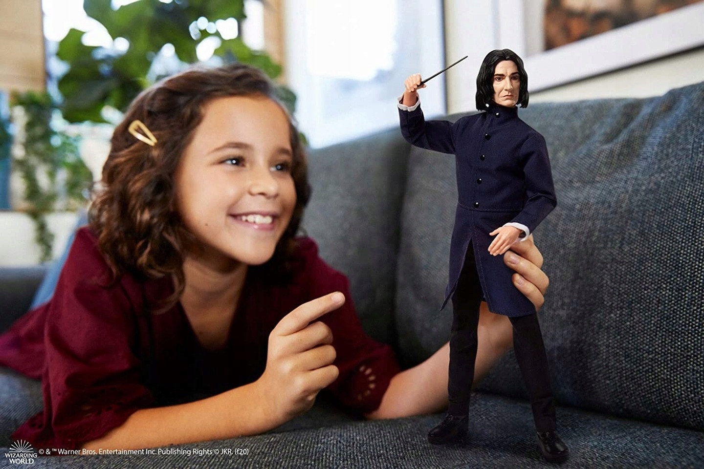 HARRY POTTER FIGURKA LALKA PROFESOR SEVERUS SNAPE GNR35 Płeć chłopcy dziewczynki