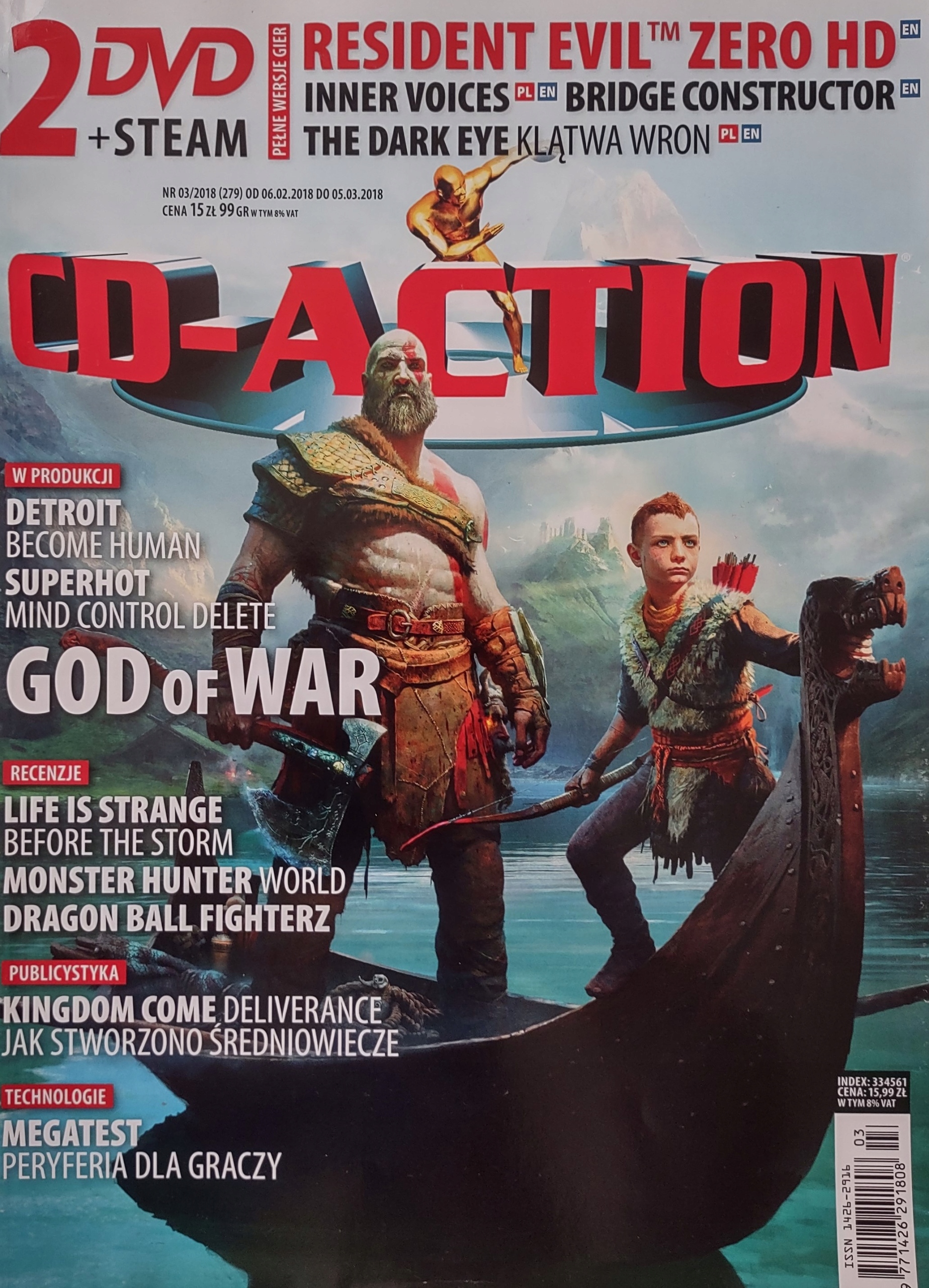 CD-Action 3/2018 brak płyt