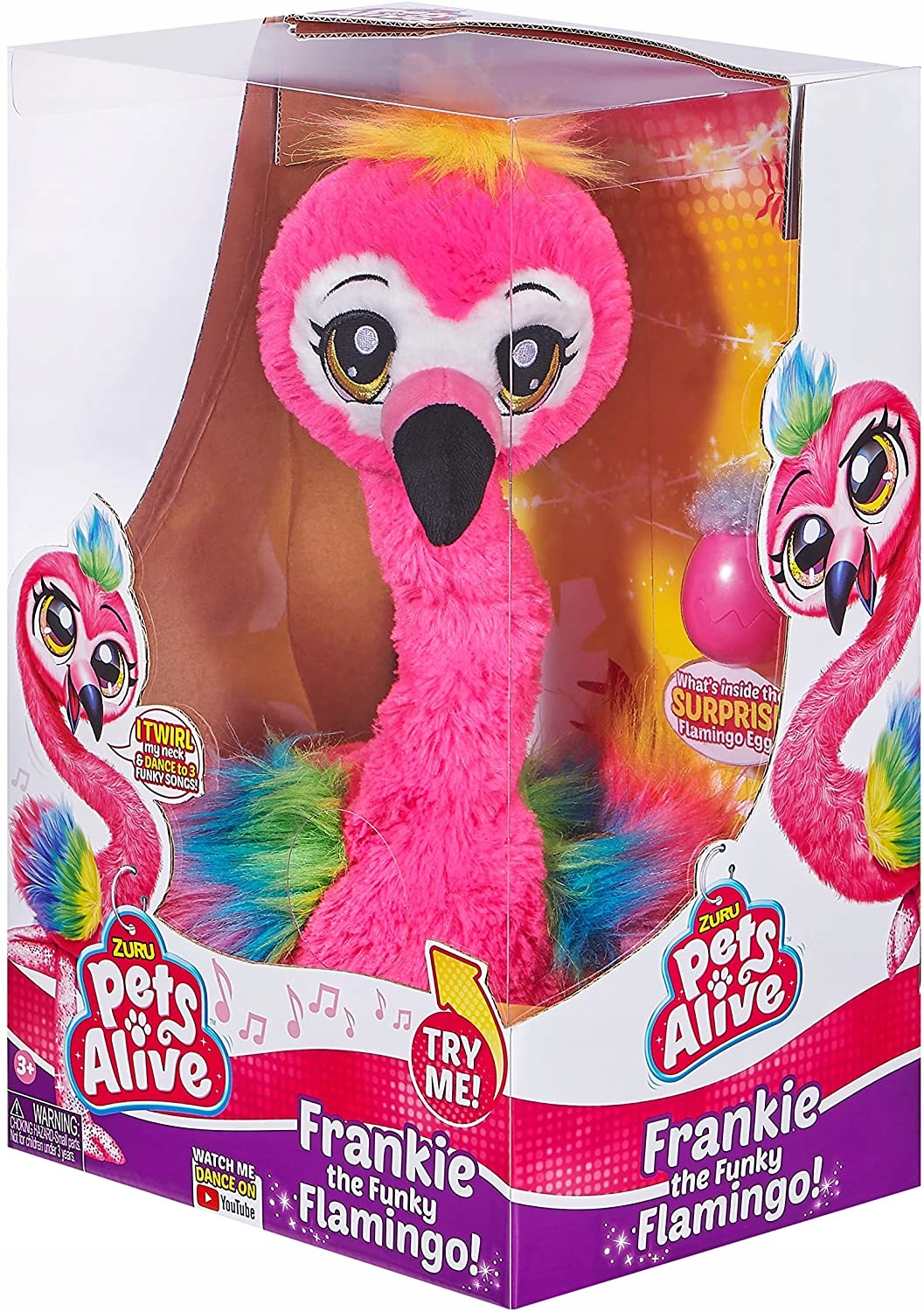 Maskotka Zuru Pets Alive Interaktywny FLaming Flamingo