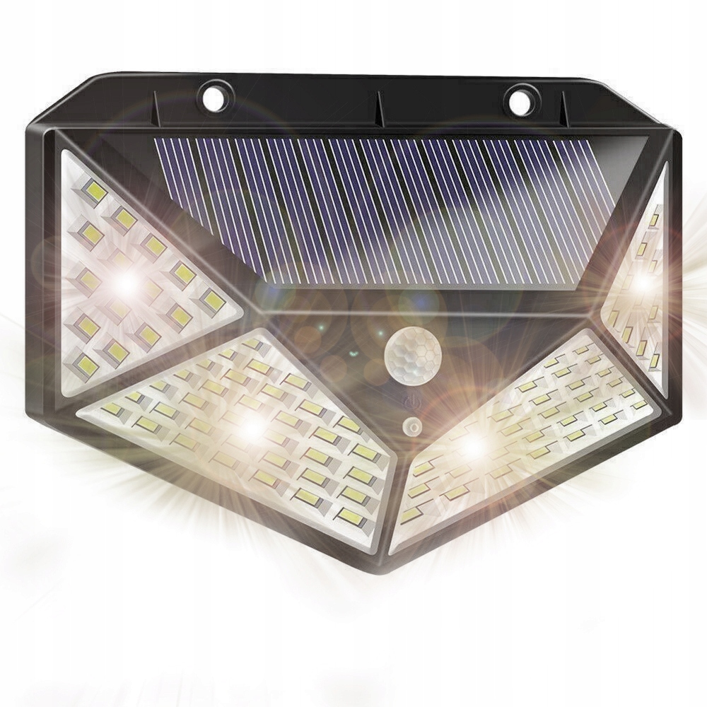 

Lampa Solarna 100 Led Czujnik ruchu i zmierzchu 28