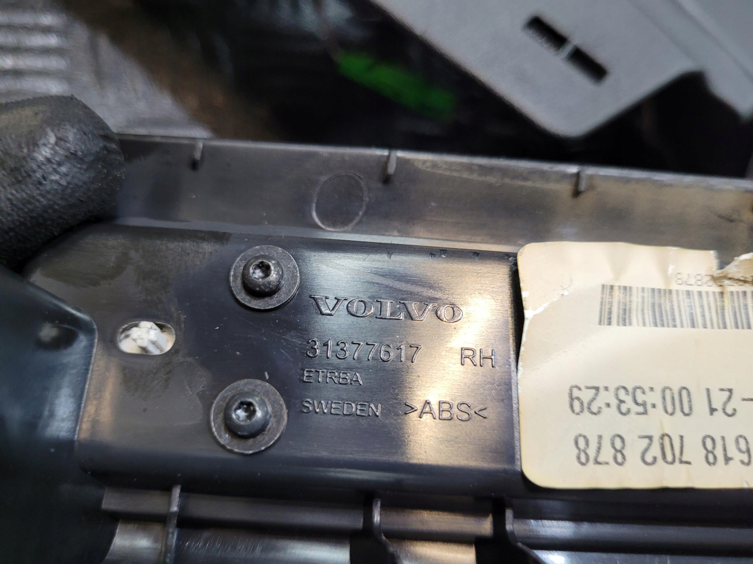 moulding cap threshold LED KOMPLET VOLVO S90 II R-design