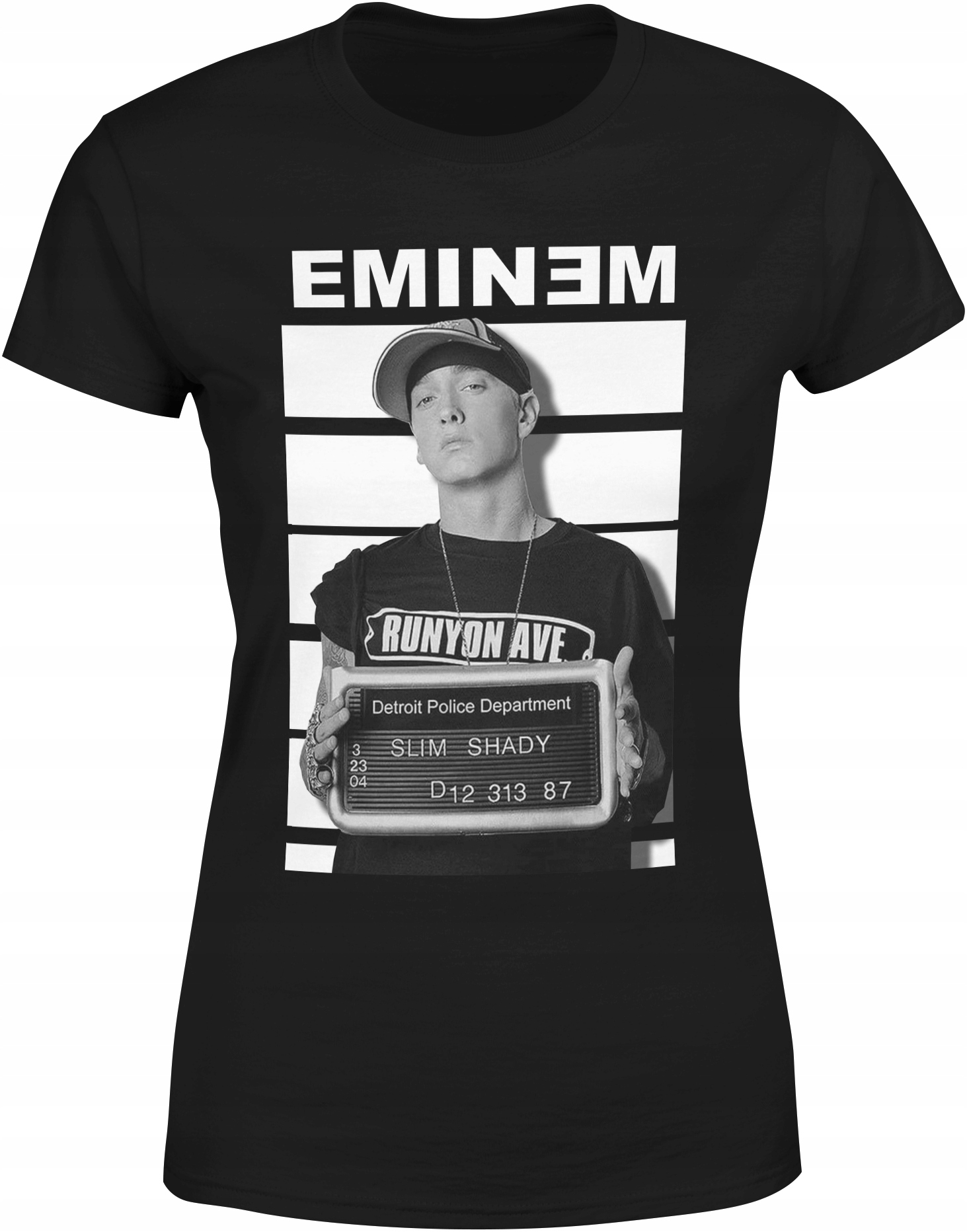 

Eminem Koszulka Damska Hip Hop Rap Slim Shady R. L