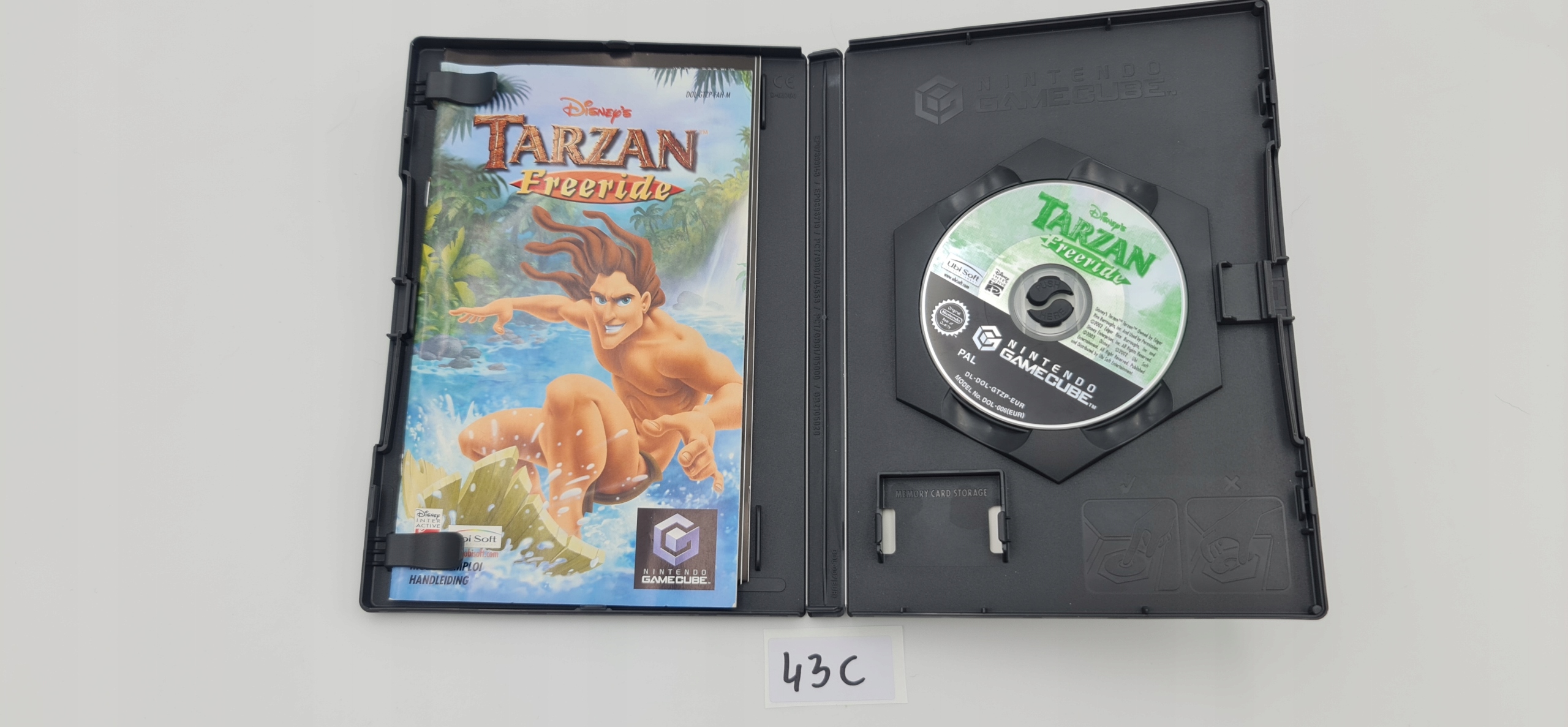 NINTENDO GAMECUBE TARZAN FREERIDE Platforma Nintendo GameCube