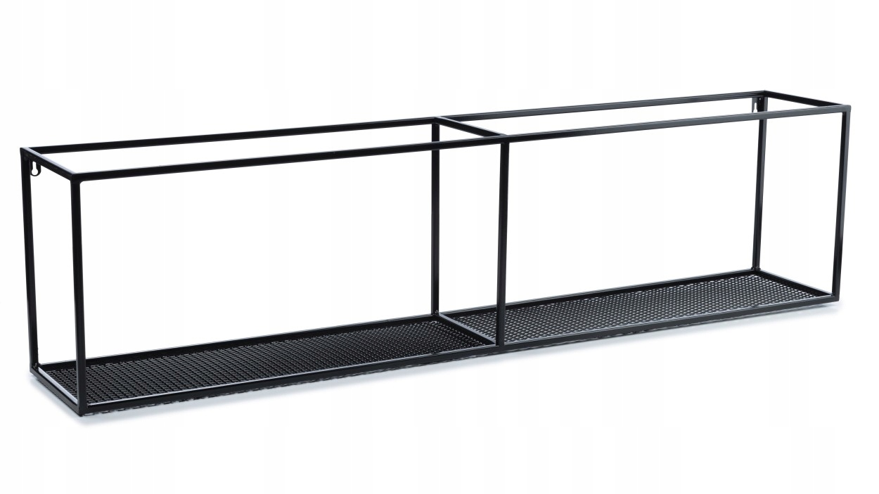 REGAŁ ŚCIENNY WISZĄCY NA ŚCIANĘ PÓŁKA 120 CM LOFT