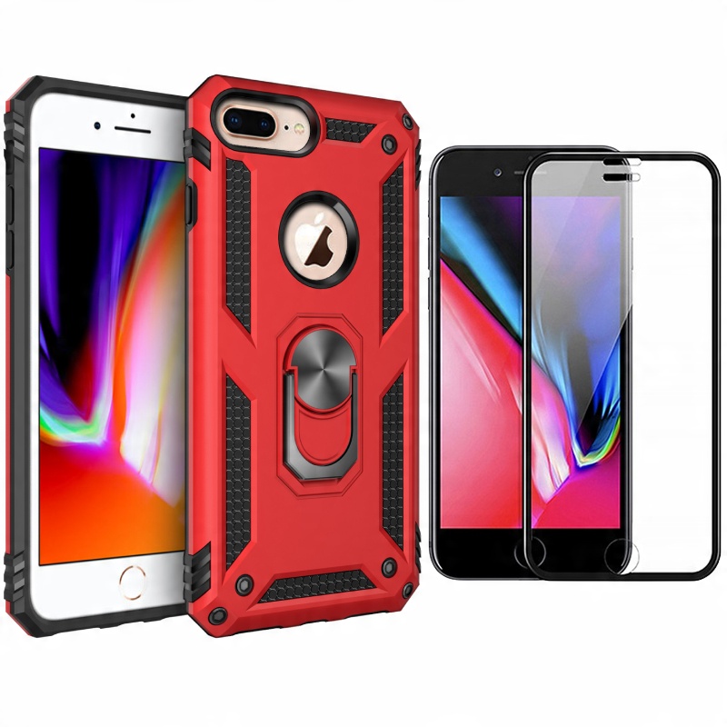 

Etui Pancerne Ring Nx Do Iphone 7/8 Plus + Szkło
