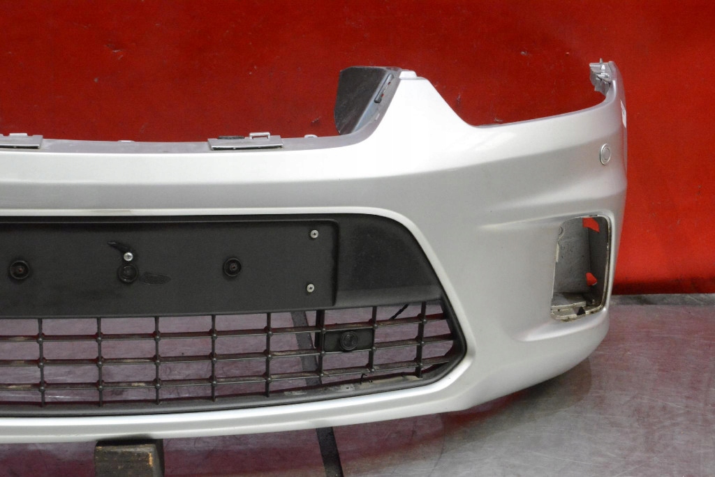 bumper front front MOONDUST SILVER PDC FORD FOCUS C-MAX MK1 LIFT 07-10