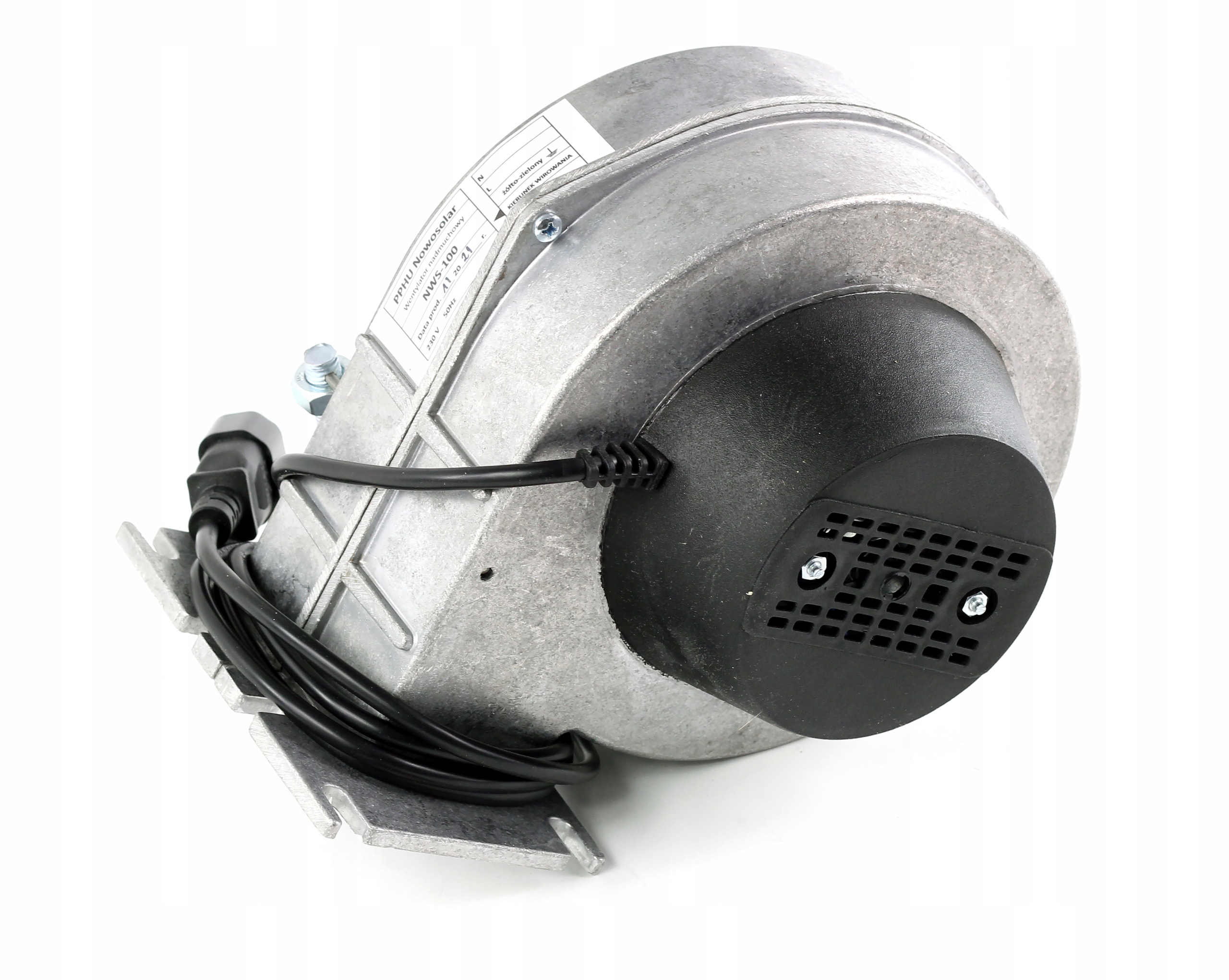 Wentylator dmuchawa NWS-100 do kotła pieca 80W + PRZEPUSTNICA + WTYCZKA Rodzaj wentylator